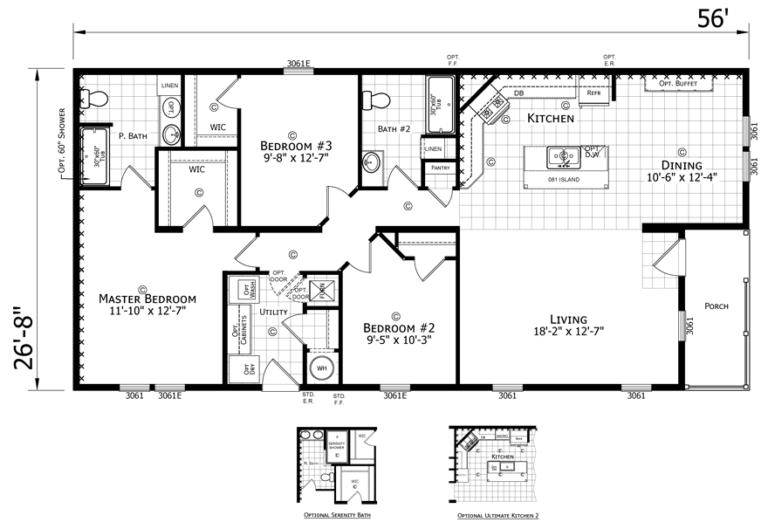 Alida floor plan