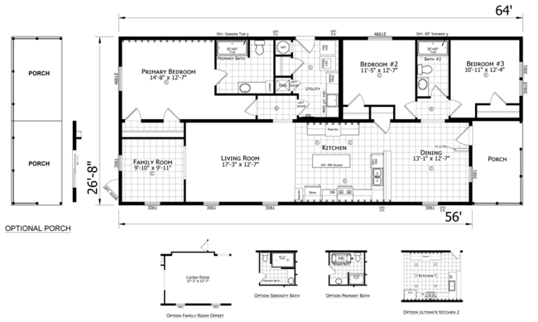 Balbec floor plan