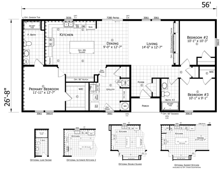 Bizton floor plan