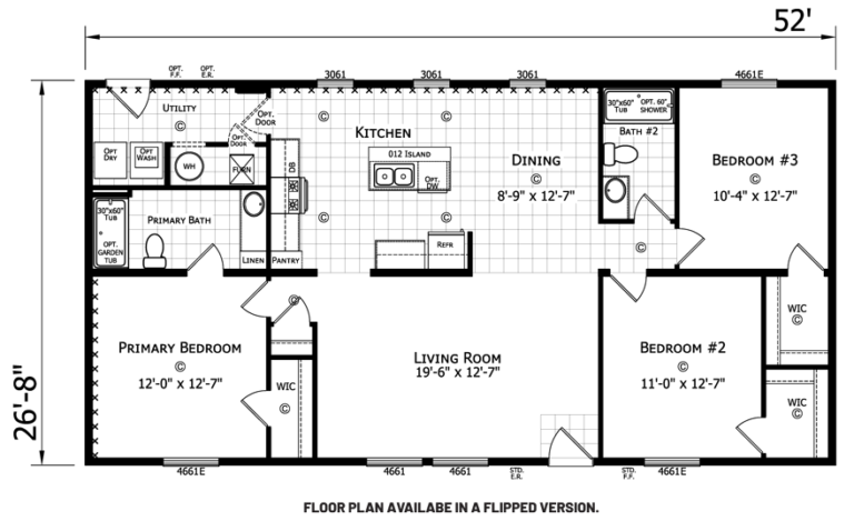 Blufton floor plan