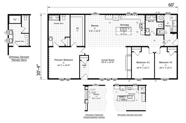 Carrollton floor plan