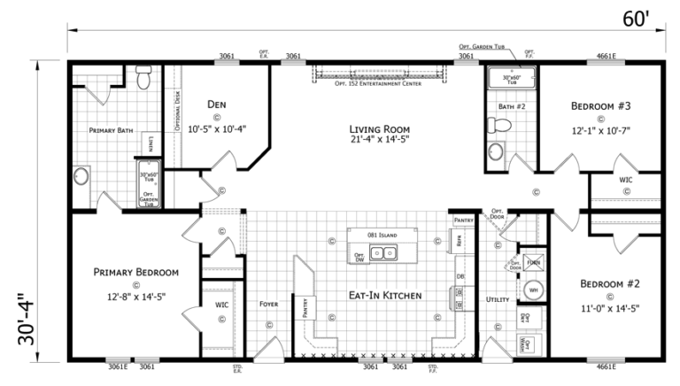 Crawfordsville floor plan