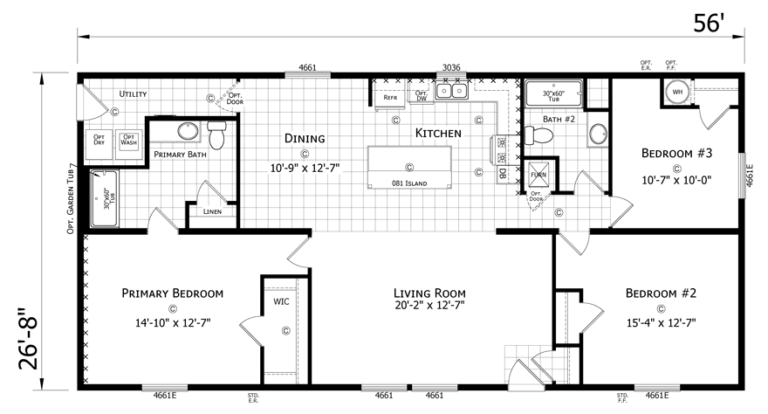 Dyer floor plan