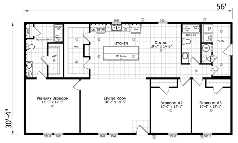 Jeffersonville floor plan