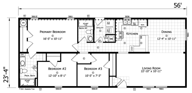 Kokomo floor plan