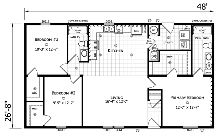 Leelanau floor plan