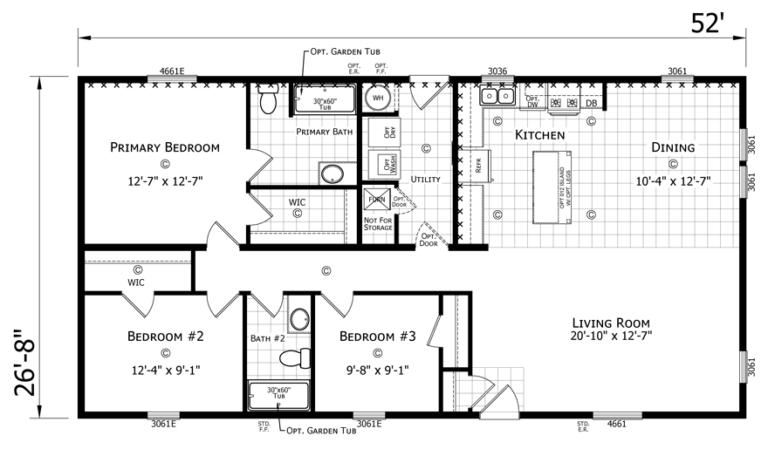 Manistique floor plan