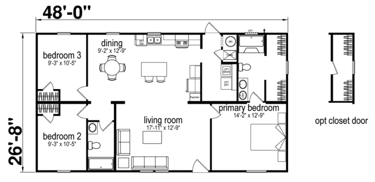 Reo floor plan