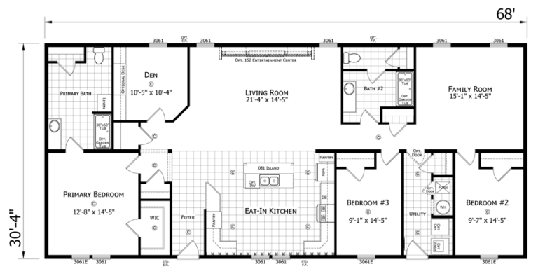 Shipshewana floor plan