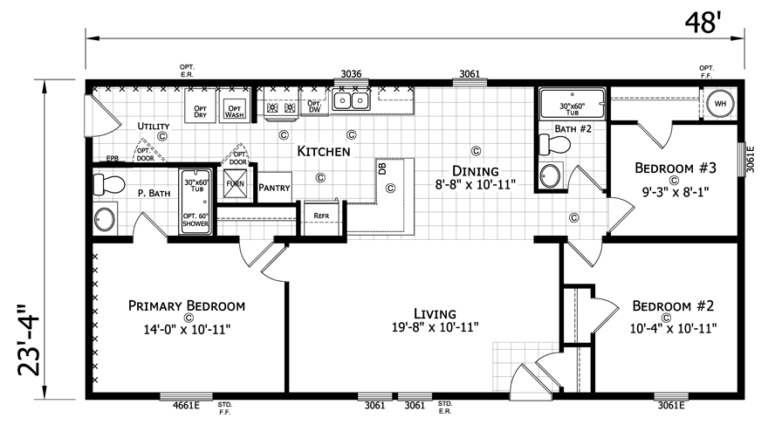 Terre Haute floor plan