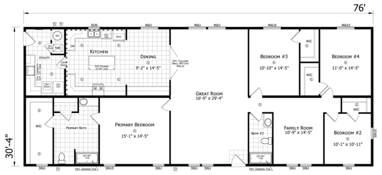Valparaiso floor plan