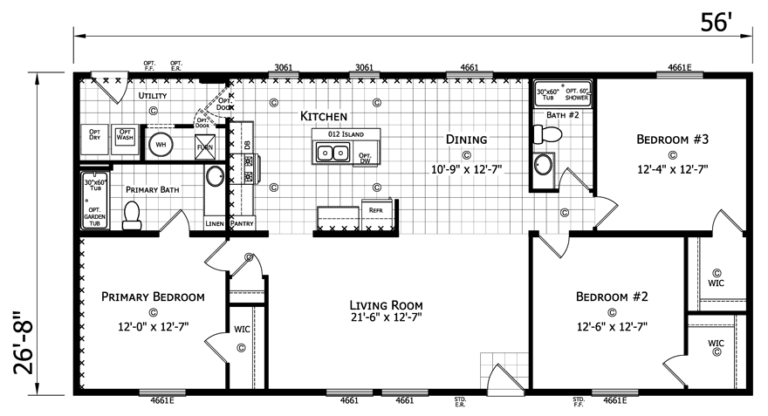 Whiting floor plan