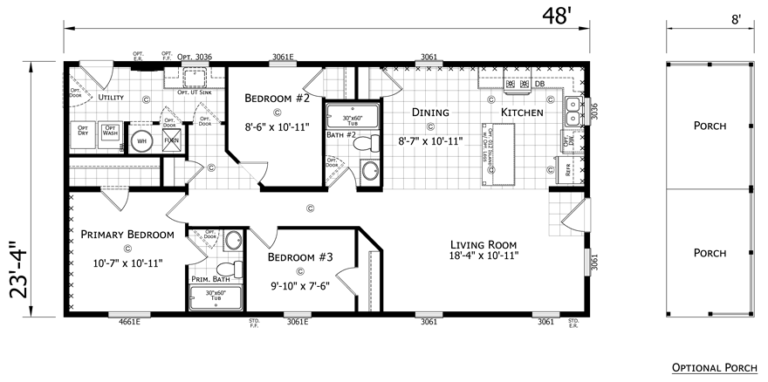 Winona floor plan